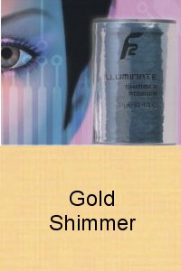 F2 Colour Make Up Illuminate Shimmer Powder 12g Gold Shimmer [No.1]